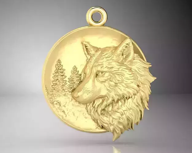 Pendant Wolf