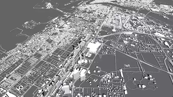 Cityscape Deira and Dubai  United Arab Emirates