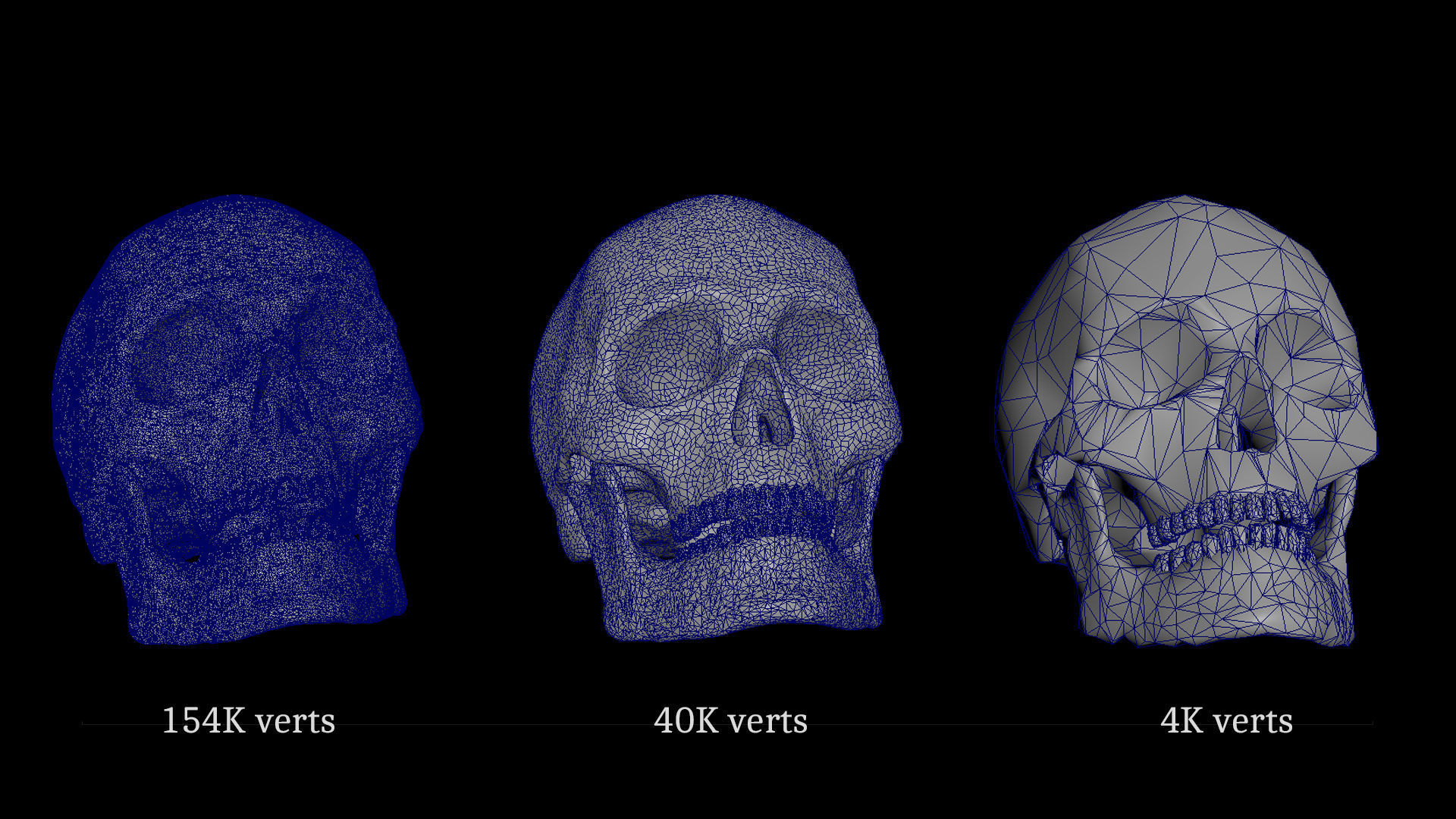 Skull Human Skeletal PBR 3D Scanned Low-poly 3D model_14