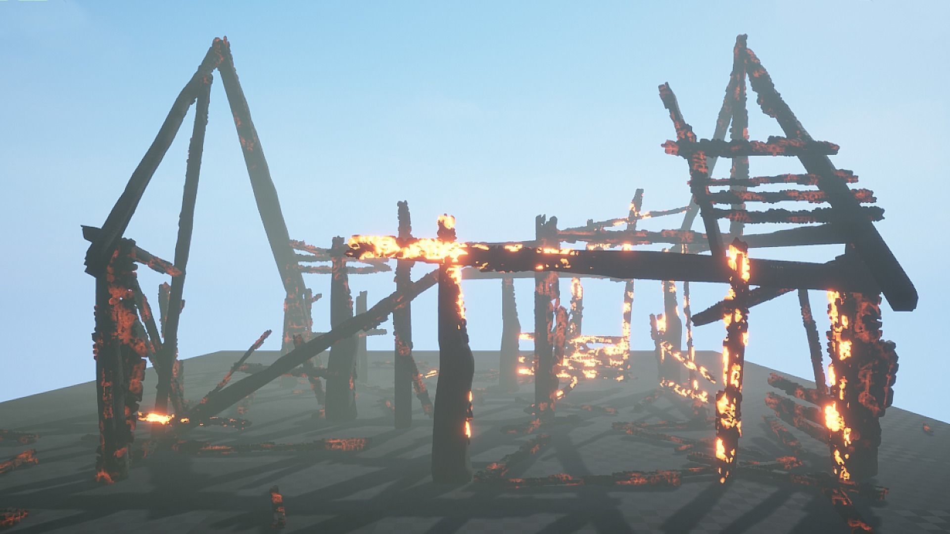 Burning Wood Animated 26 Pack Unreal Engine 3D model_17