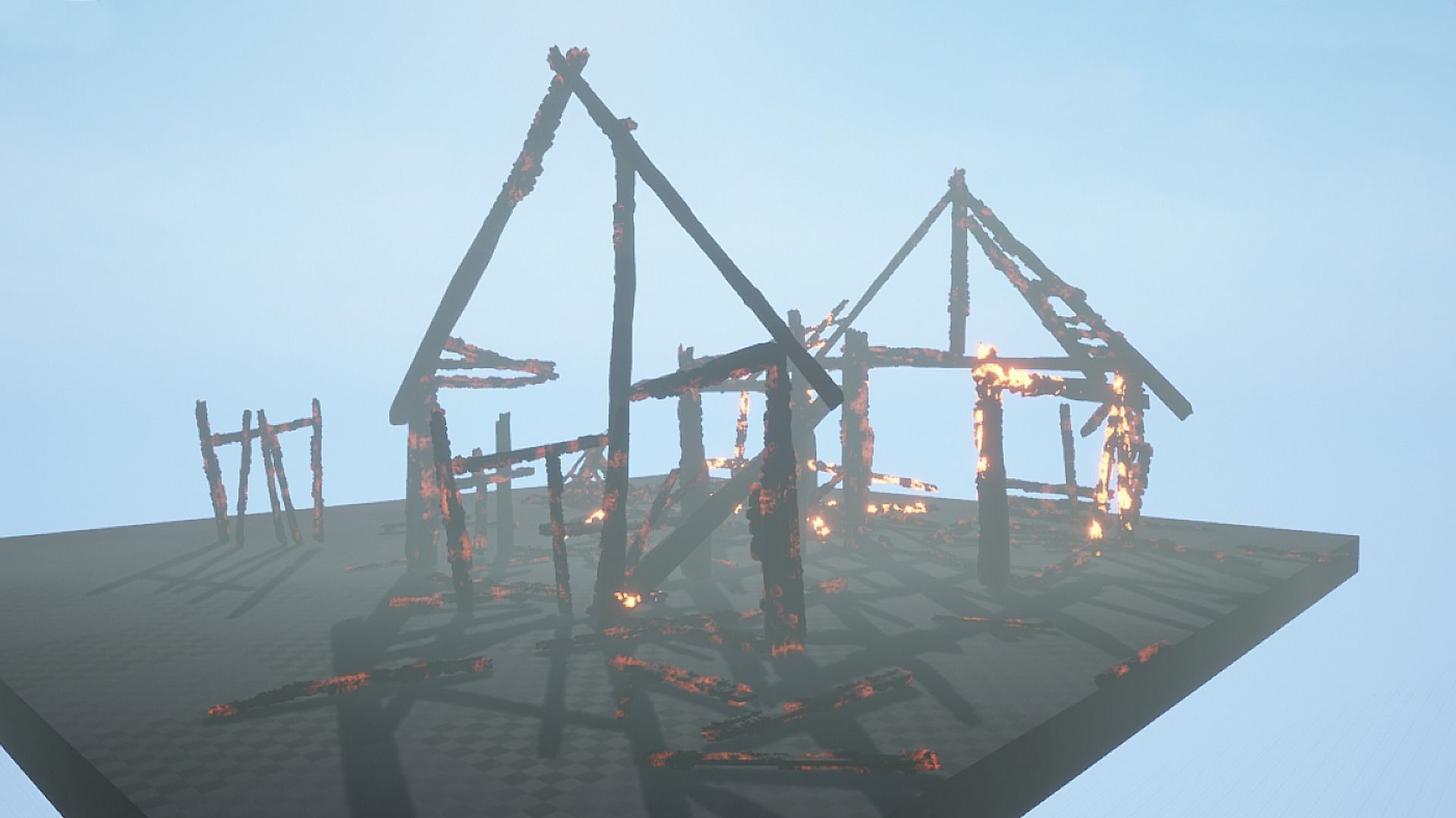 Burning Wood Animated 26 Pack Unreal Engine 3D model_19