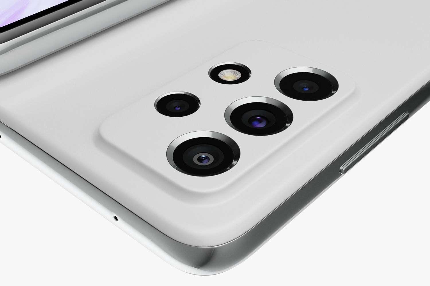 Samsung Galaxy A32 and A52 and A72 3D model_32