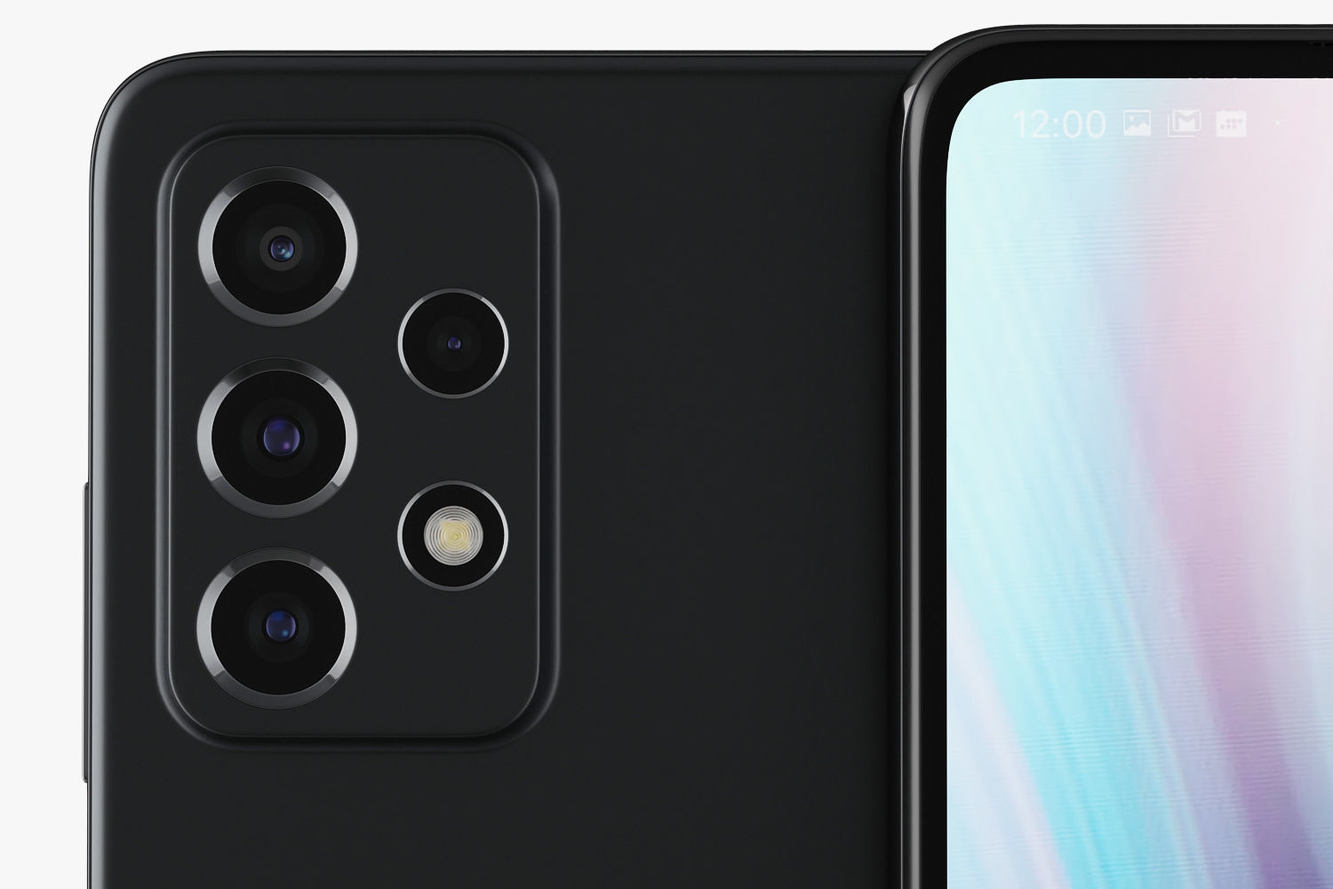 Samsung Galaxy A32 and A52 and A72 3D model_42