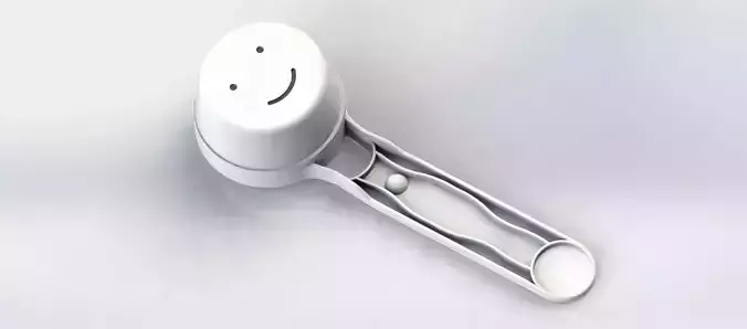 Measuring spoon 3D print model