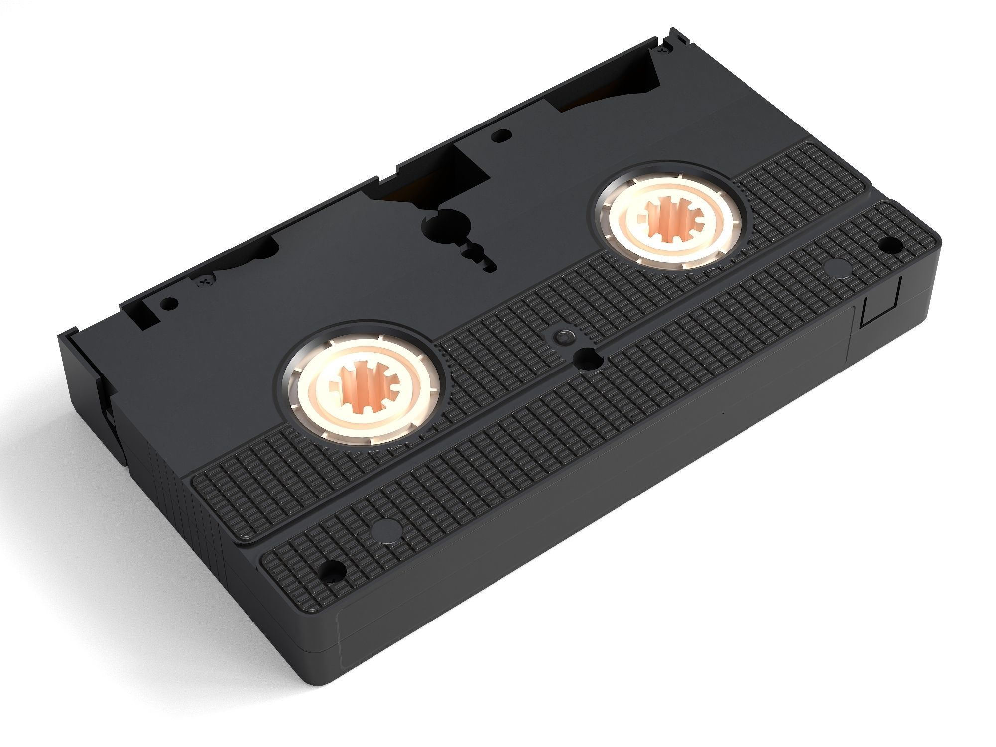 Video Cassette Player Sharp VC-M11  Low-poly 3D model_9