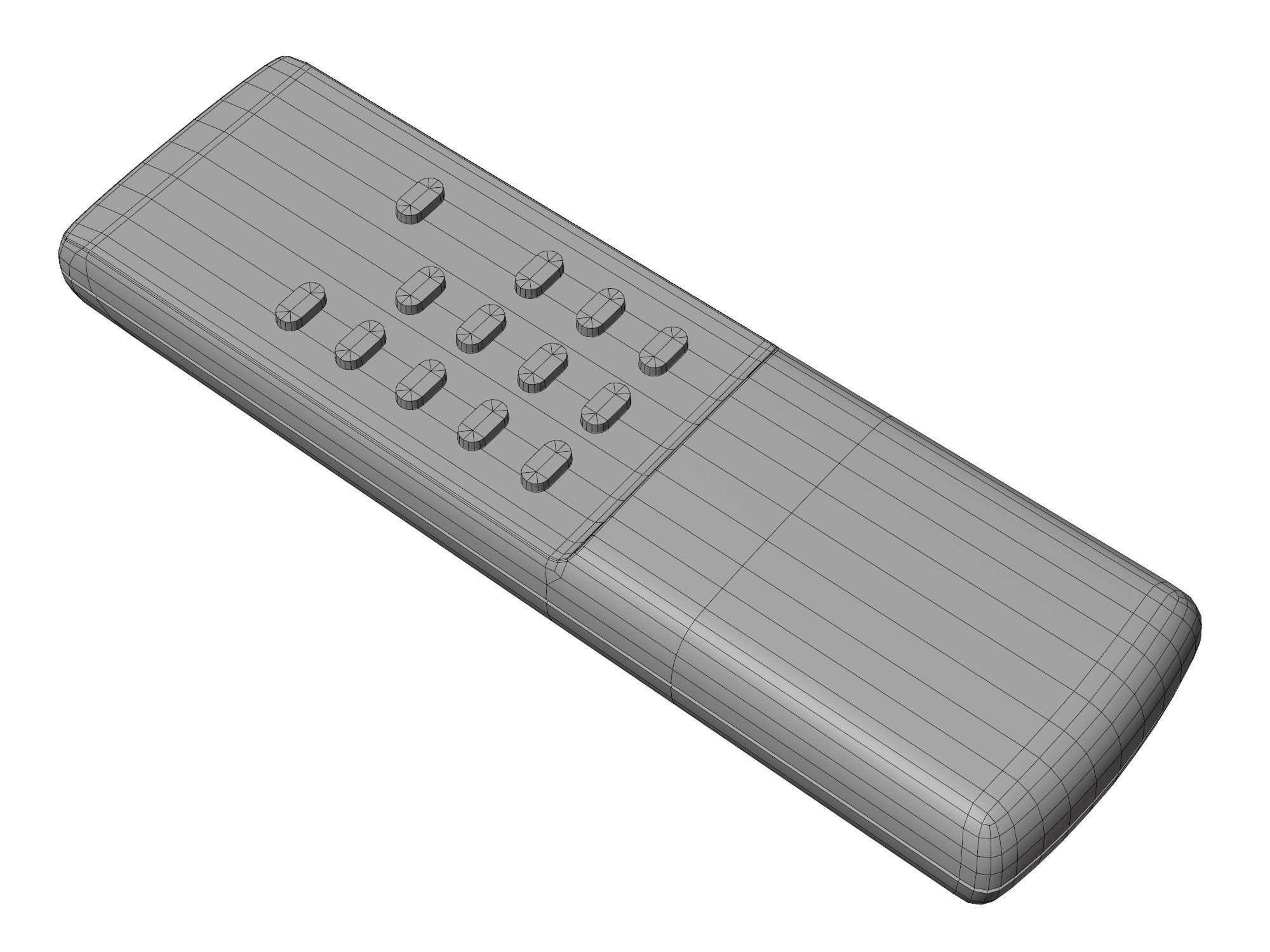 Video Cassette Player Sharp VC-M11  Low-poly 3D model_18