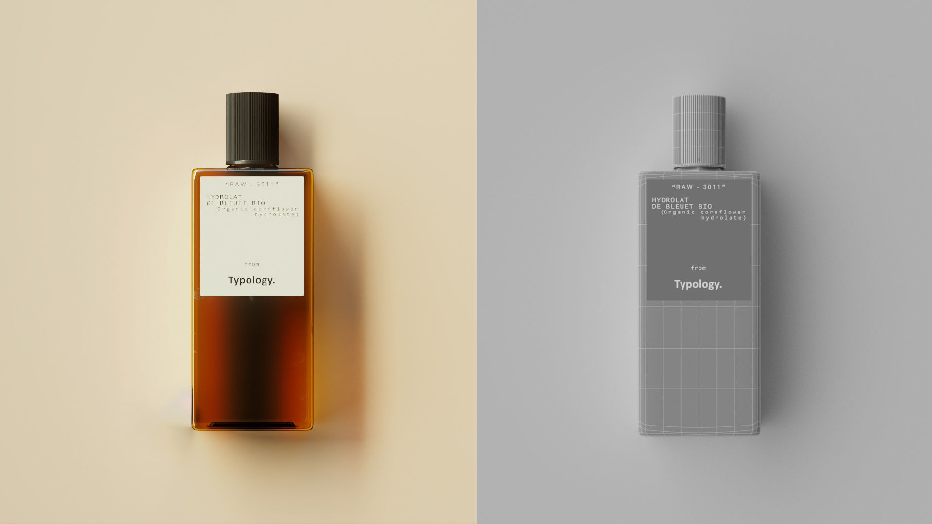 Typology - Hydrolat Bleuet Bio 3D model_1