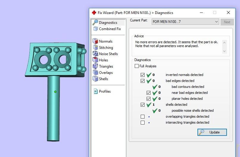 FOR MEN N100 3D print model_9