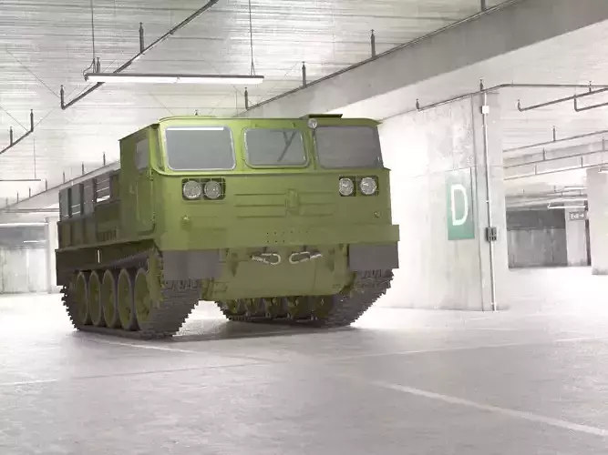 ATS-59G medium artillery tractor