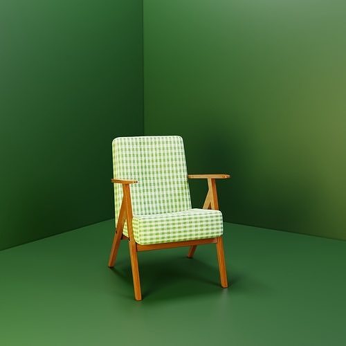 Armchair 3D model chair 3D model