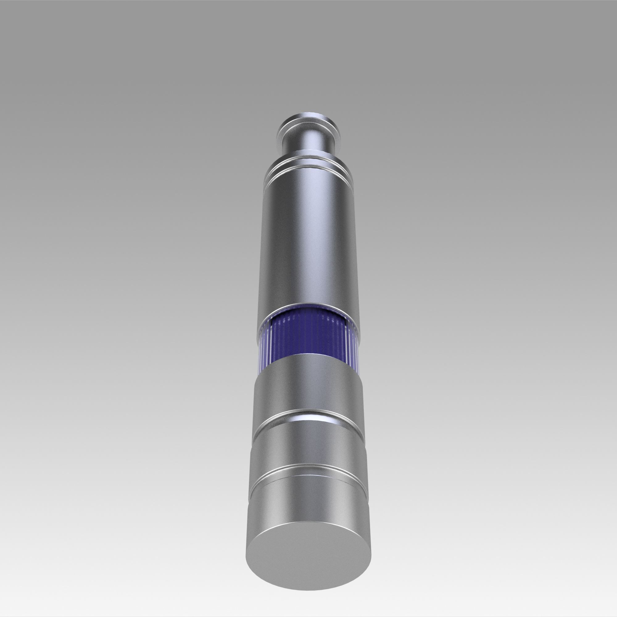 Dark Matter Aluminum Hypo Blood Draw Medical Tool 3D print model_9