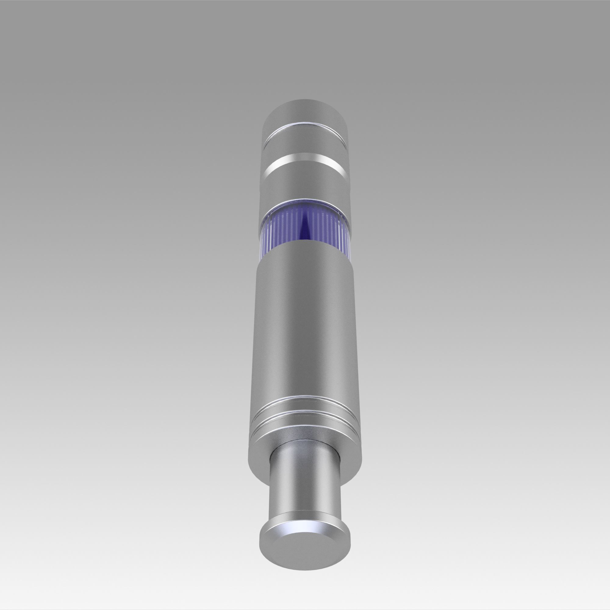 Dark Matter Aluminum Hypo Blood Draw Medical Tool 3D print model_5