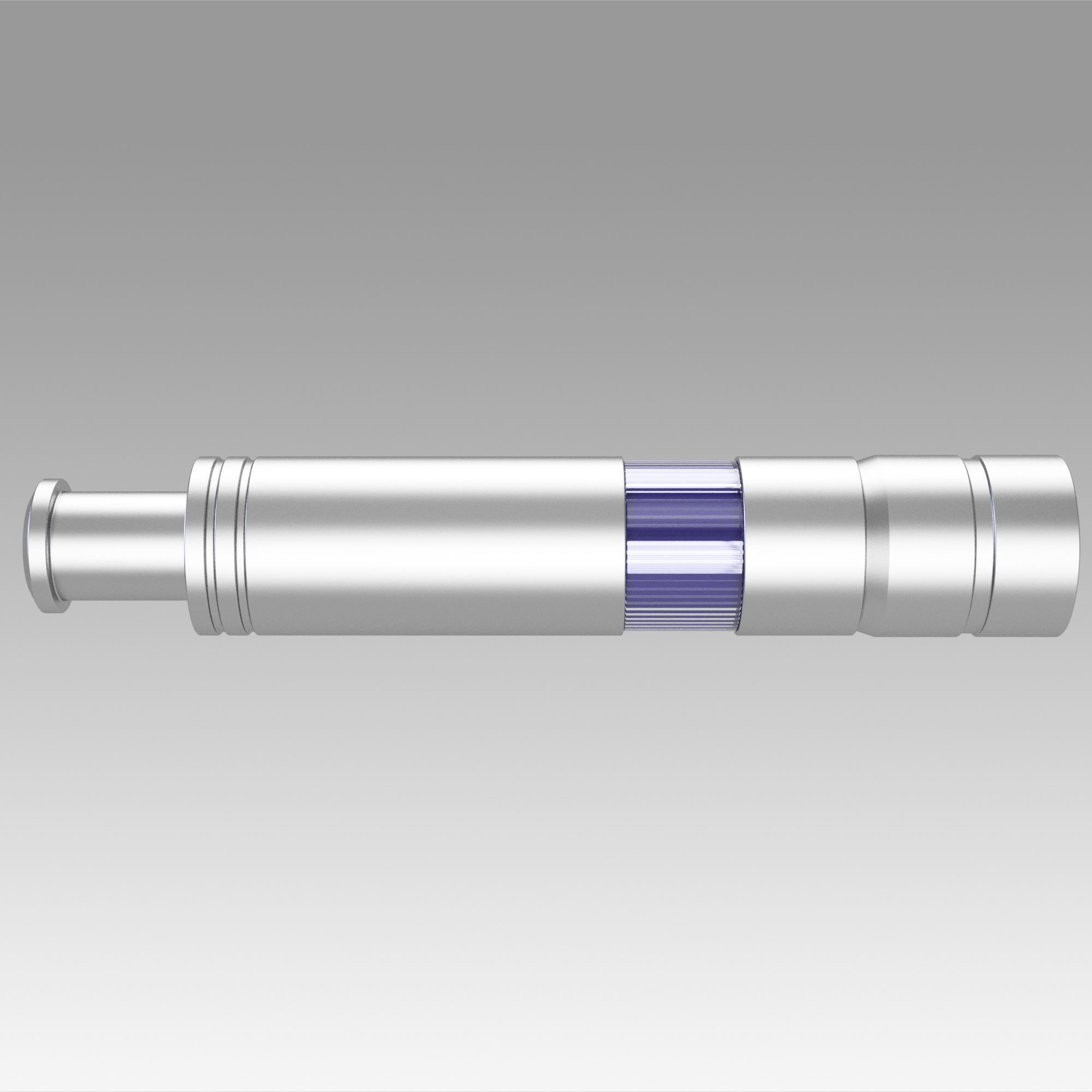 Dark Matter Aluminum Hypo Blood Draw Medical Tool 3D print model_7