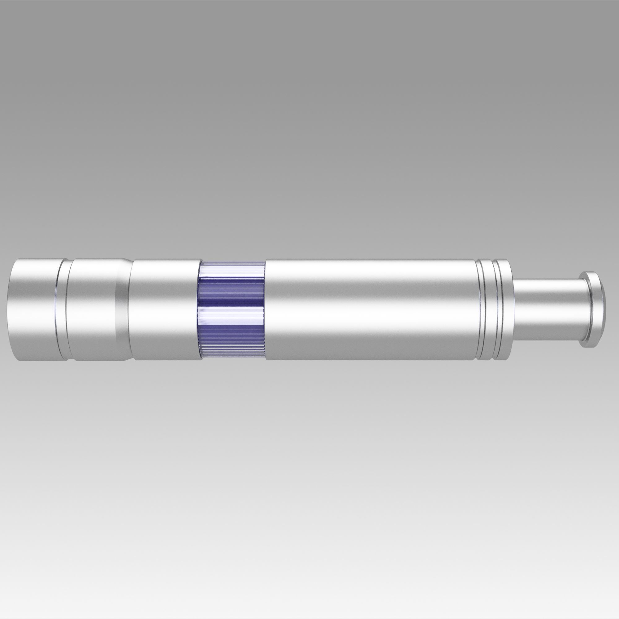 Dark Matter Aluminum Hypo Blood Draw Medical Tool 3D print model_3