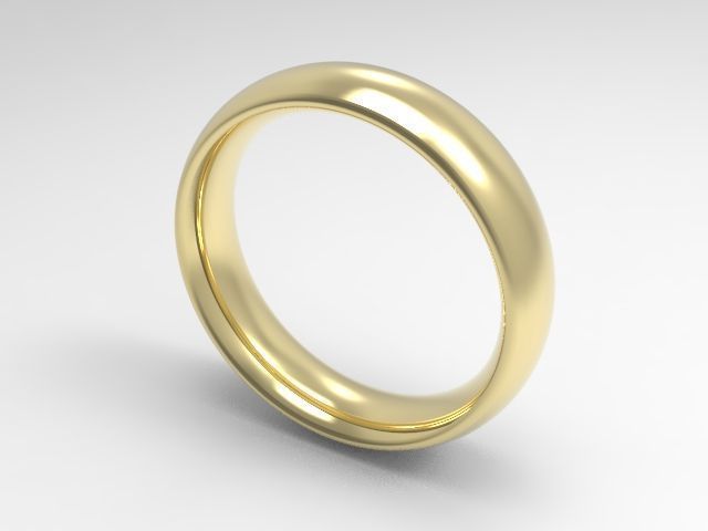 woman solitaire ring 7 part r00129 3D print model_8