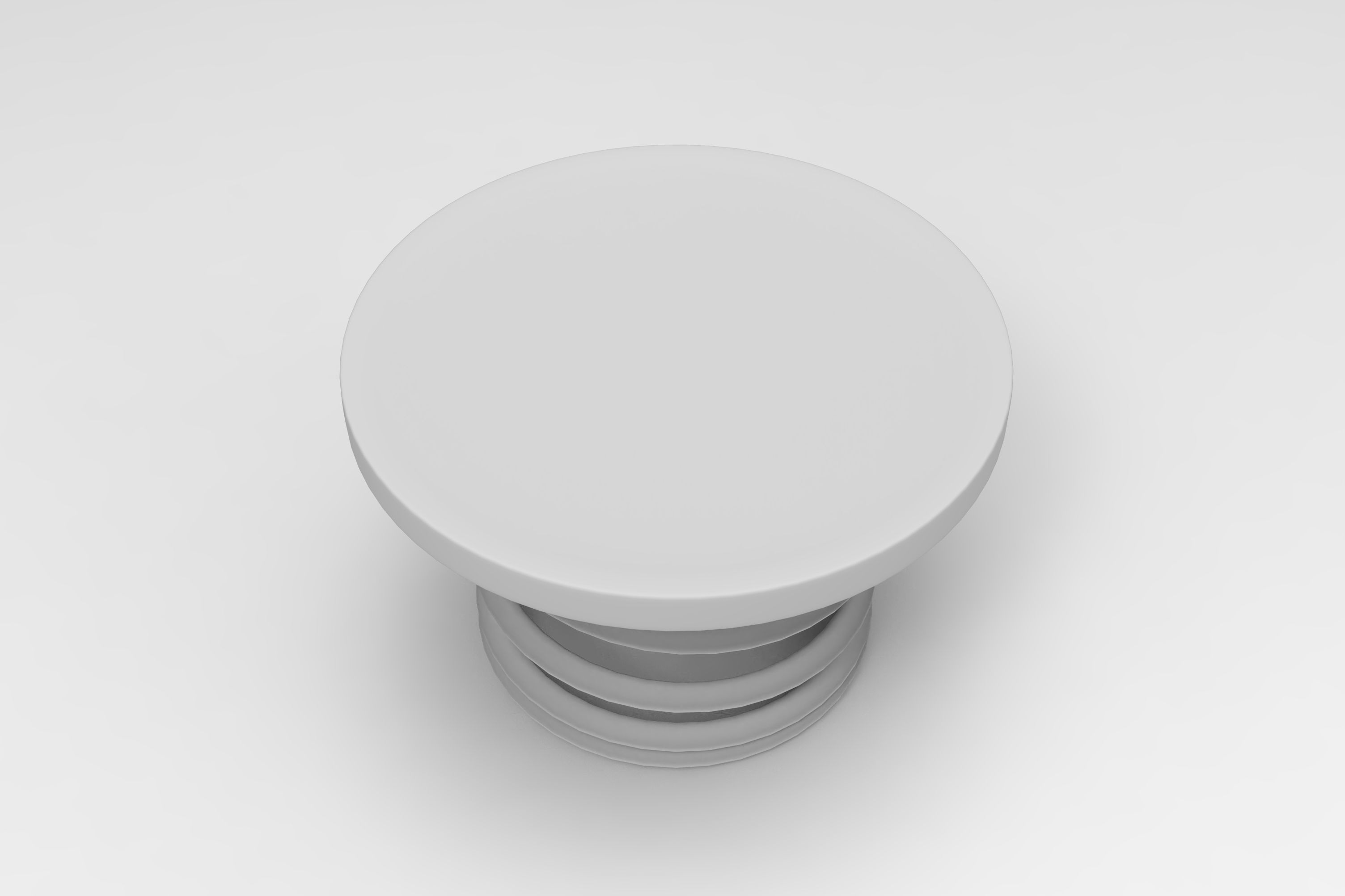 Spiral Table Low-poly 3D model_6