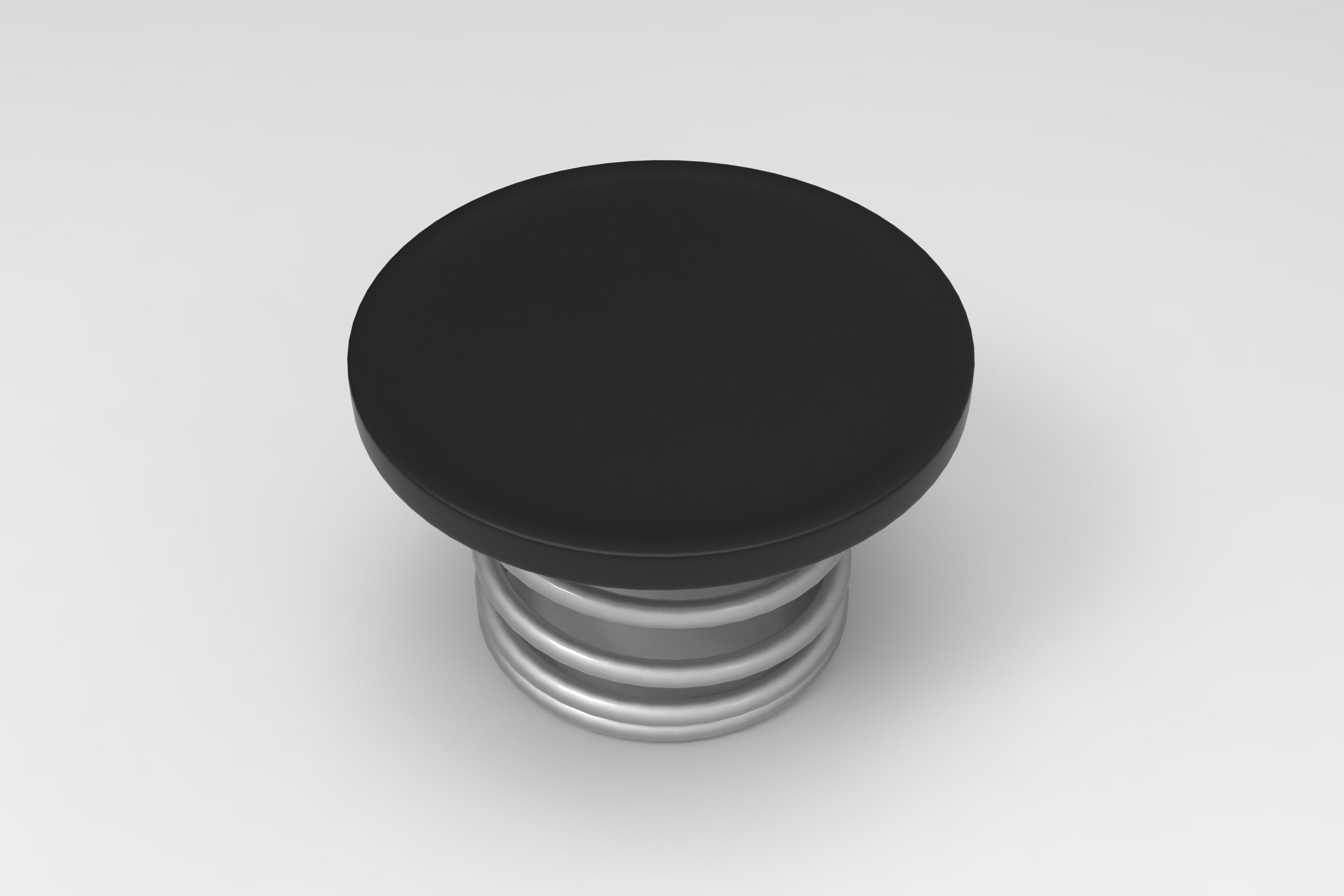 Spiral Table Low-poly 3D model_2