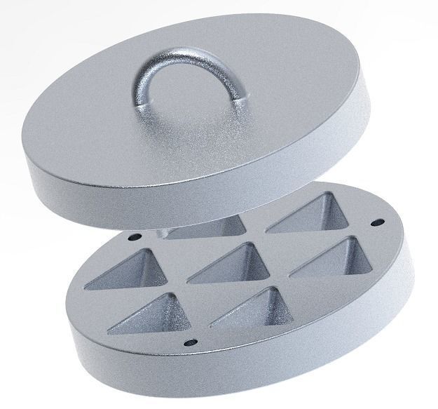 Samosa Mold Maker 3D print model_1