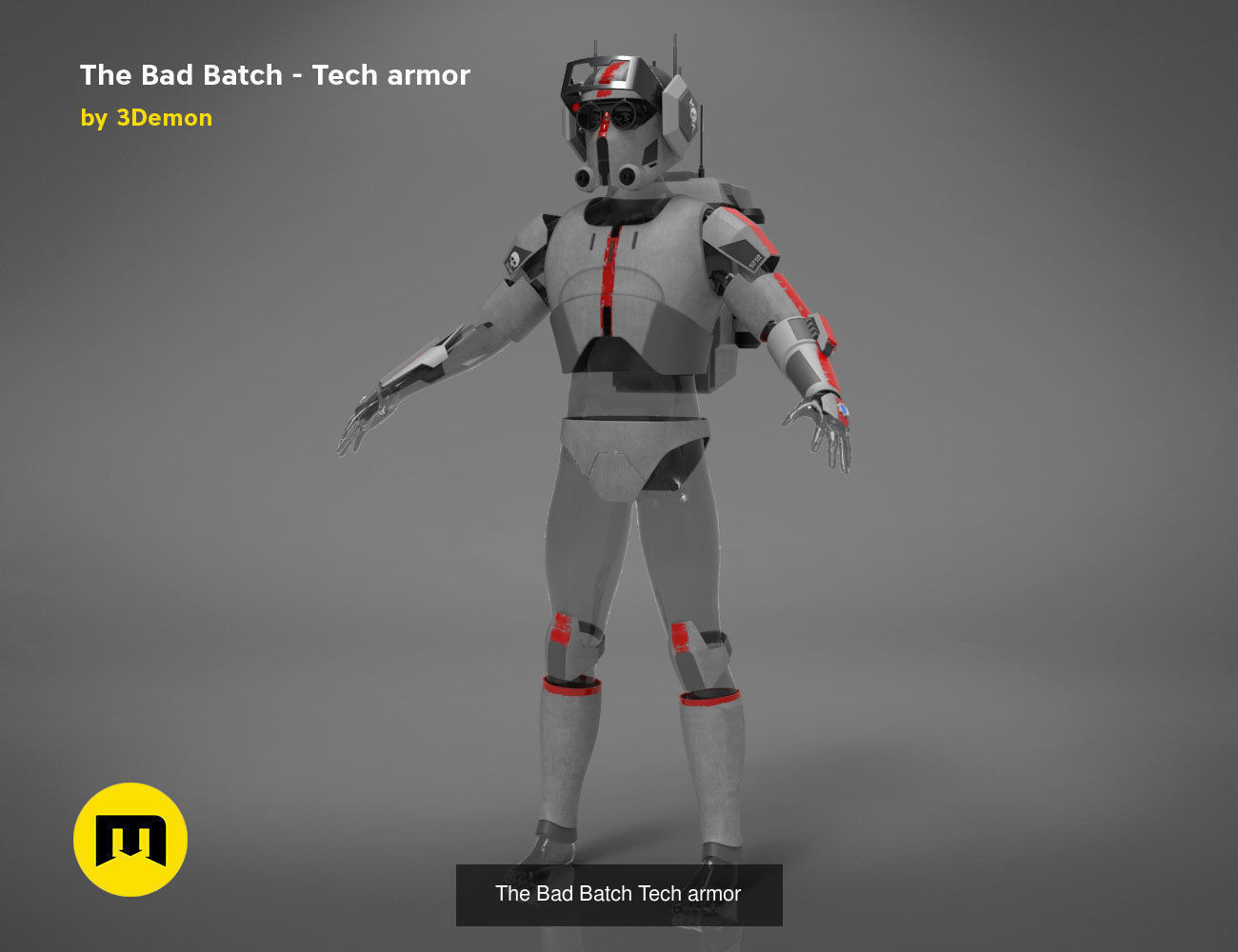 All of our Star Wars Armors 3D Model Collection_28