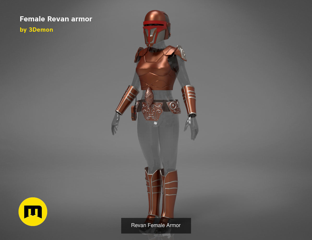All of our Star Wars Armors 3D Model Collection_24