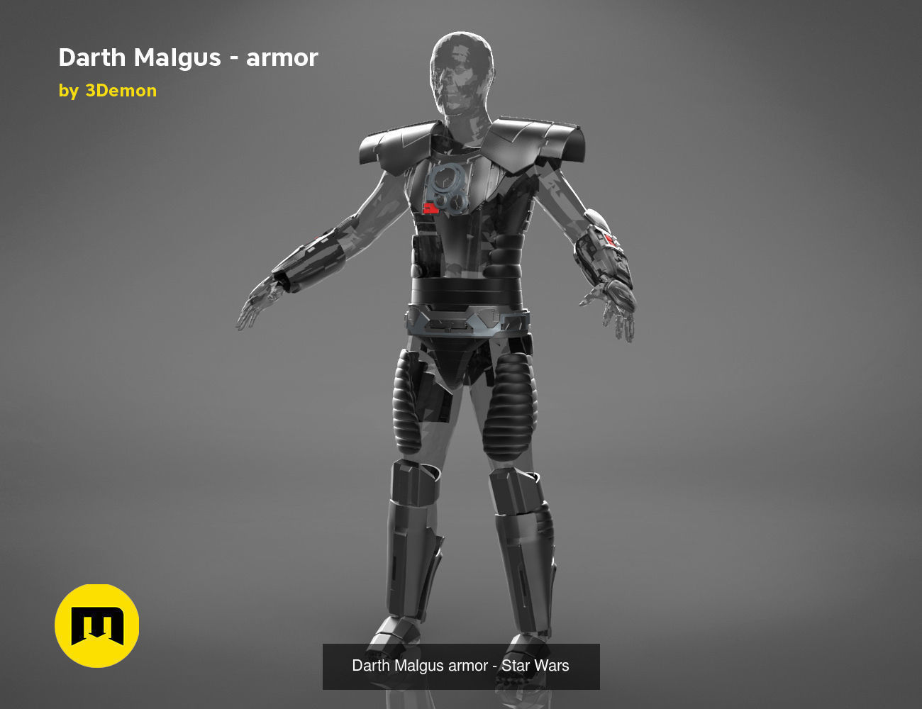 All of our Star Wars Armors 3D Model Collection_18