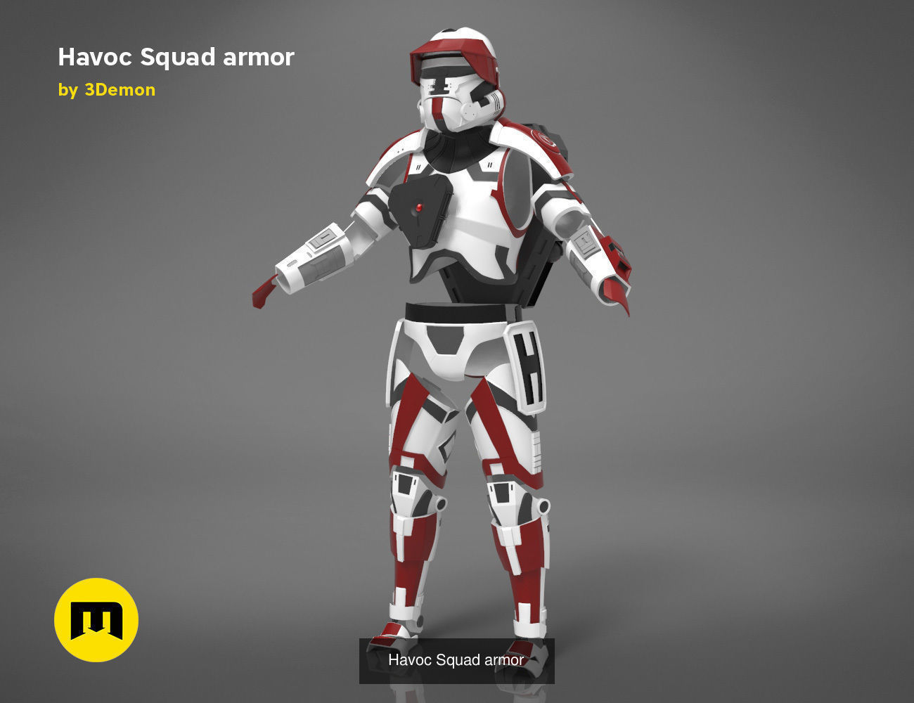 All of our Star Wars Armors 3D Model Collection_13