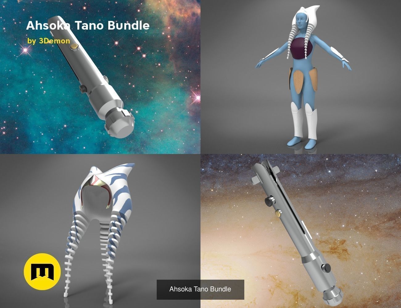 All of our Star Wars Armors 3D Model Collection_22
