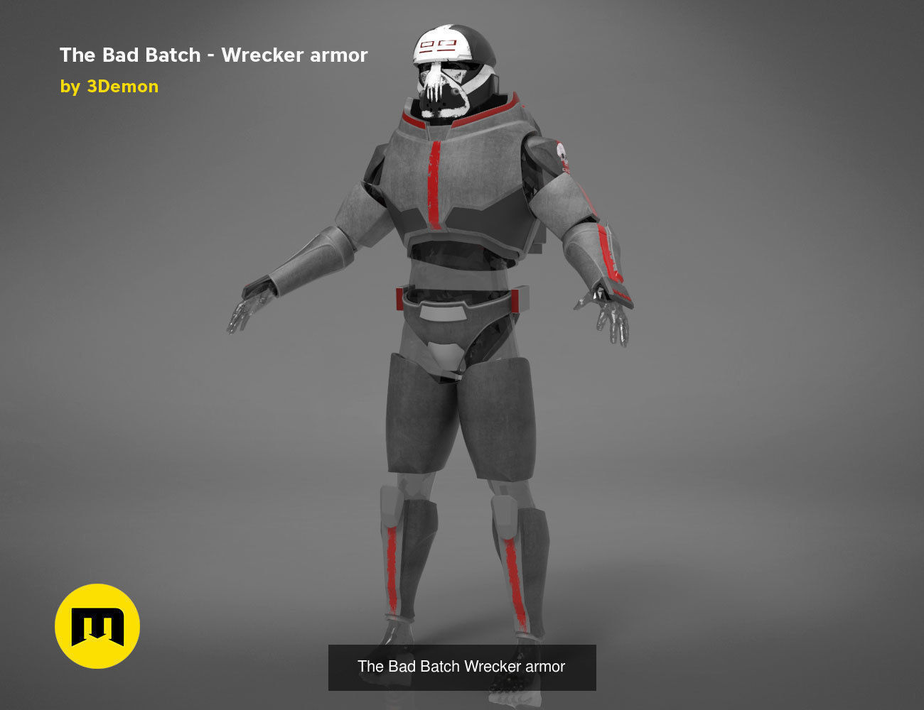 All of our Star Wars Armors 3D Model Collection_31