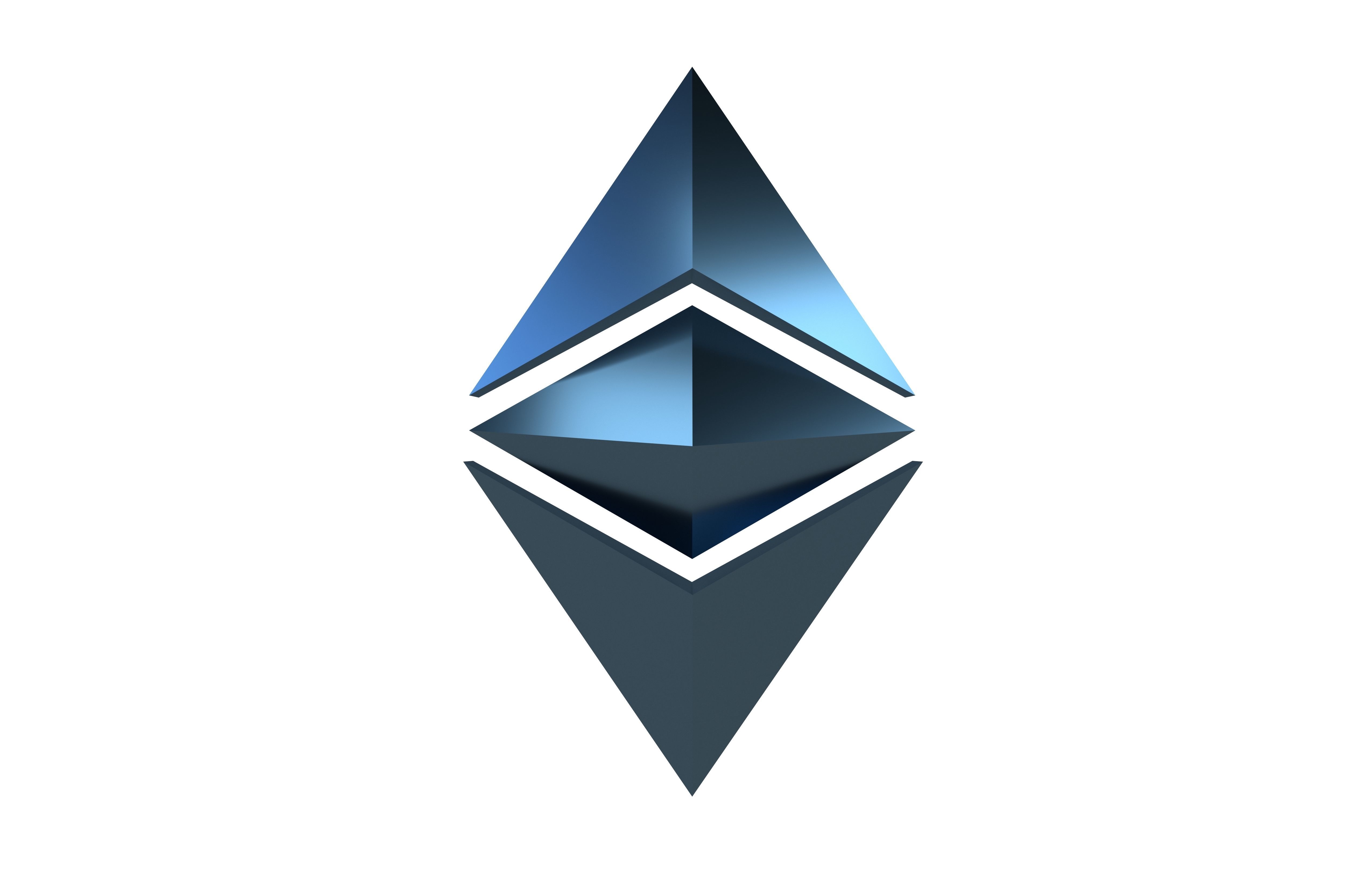 Ethereum Classic v1 006 Low-poly 3D model_1