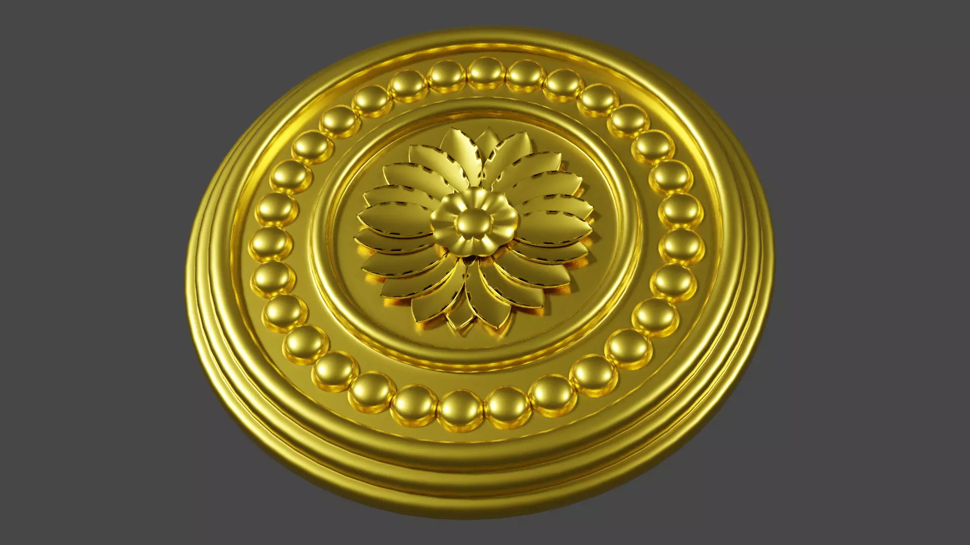 Rosette 300x300x24 Free 3D print model