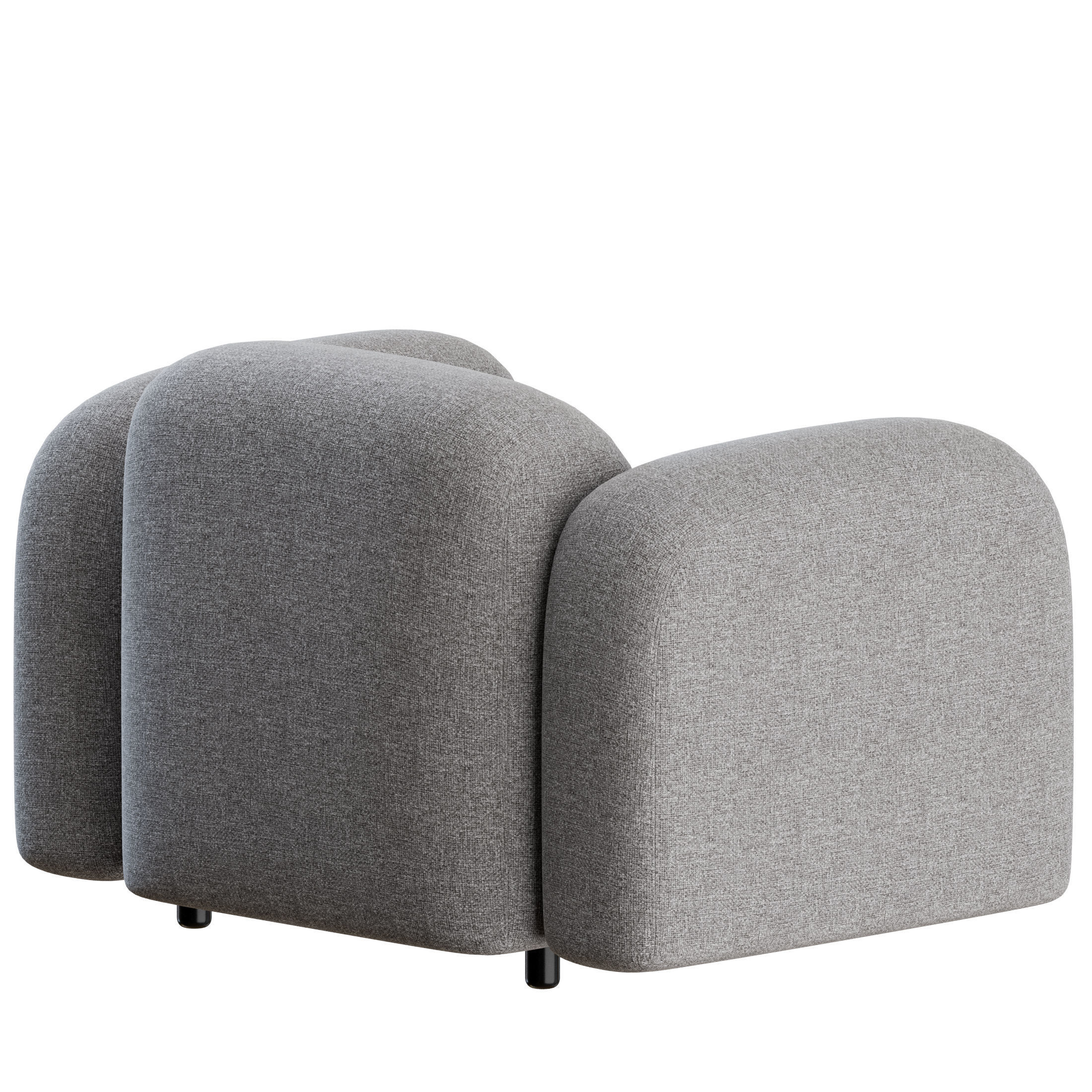 Swell Armchair by Normann Copenhagen 3D model_7