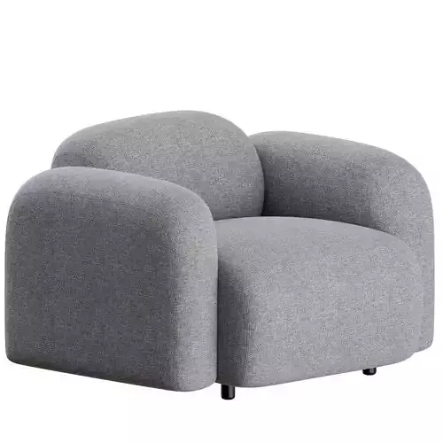 Swell Armchair by Normann Copenhagen 3D model Swell Armchair by Normann Copenhagen 3D model