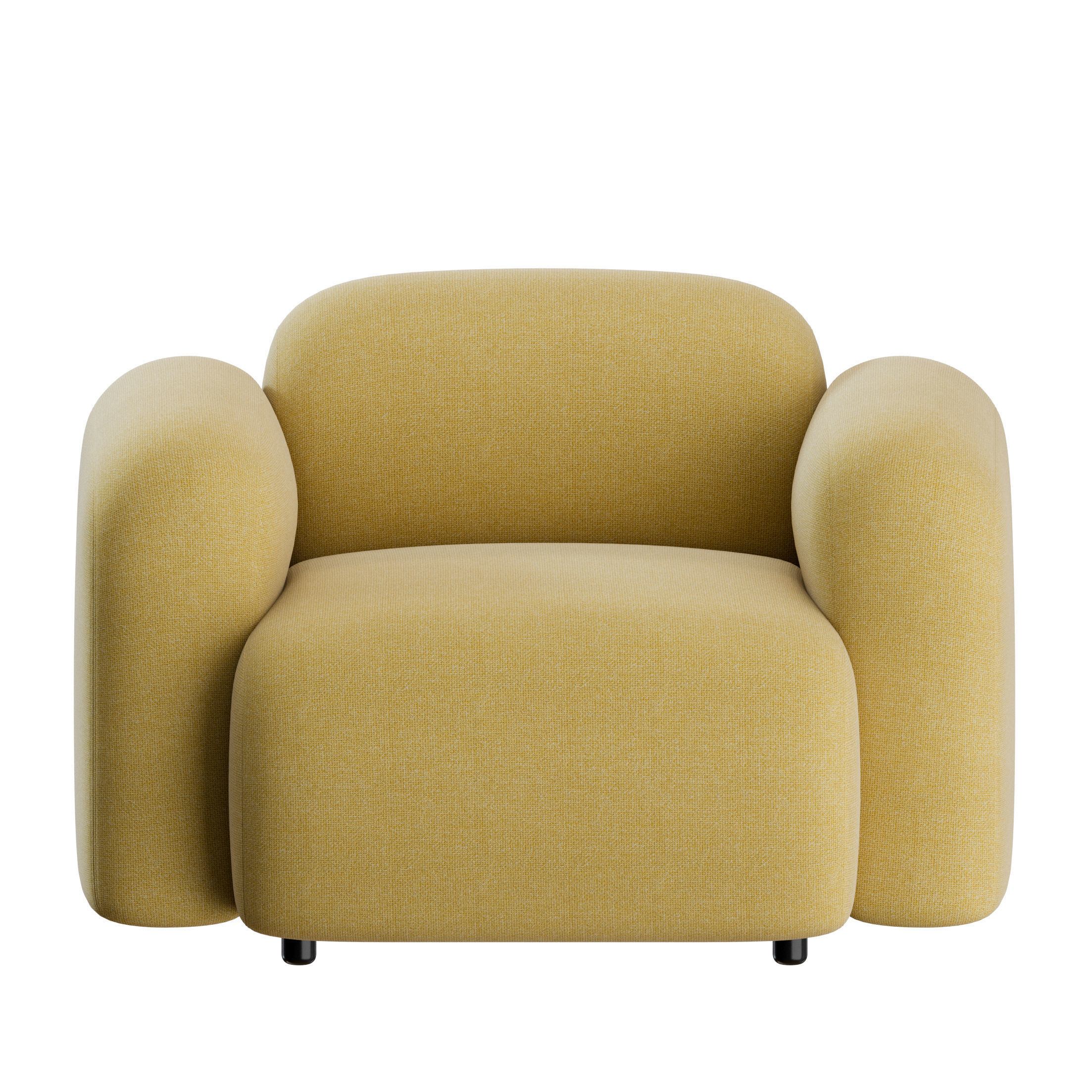 Swell Armchair by Normann Copenhagen 3D model_2
