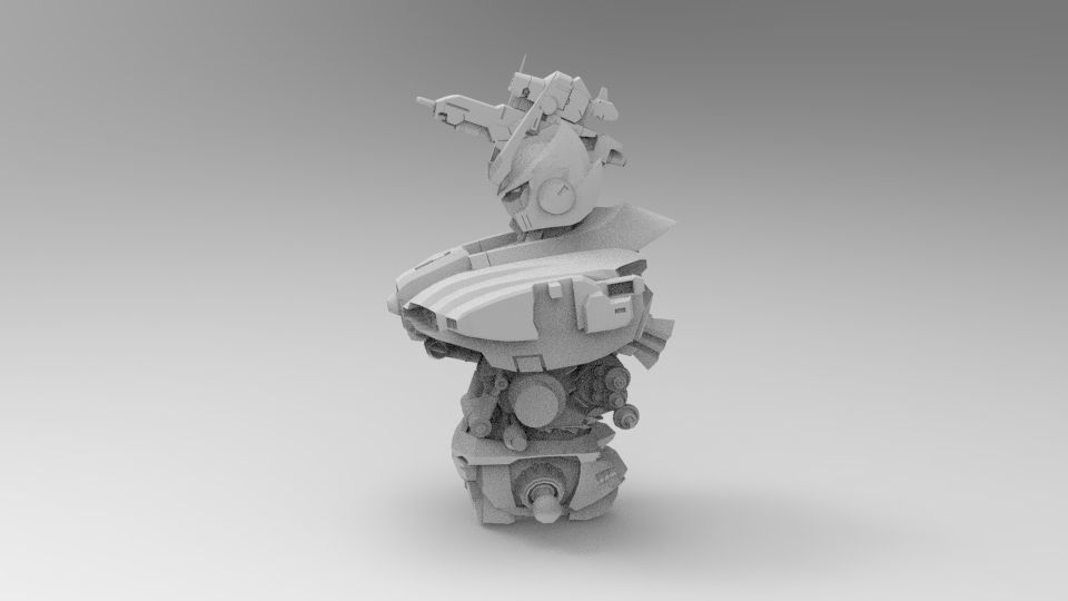 Dark Egnies Bust 3D model_54