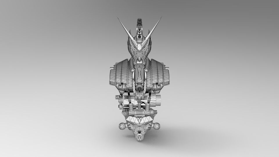 Dark Egnies Bust 3D model_30