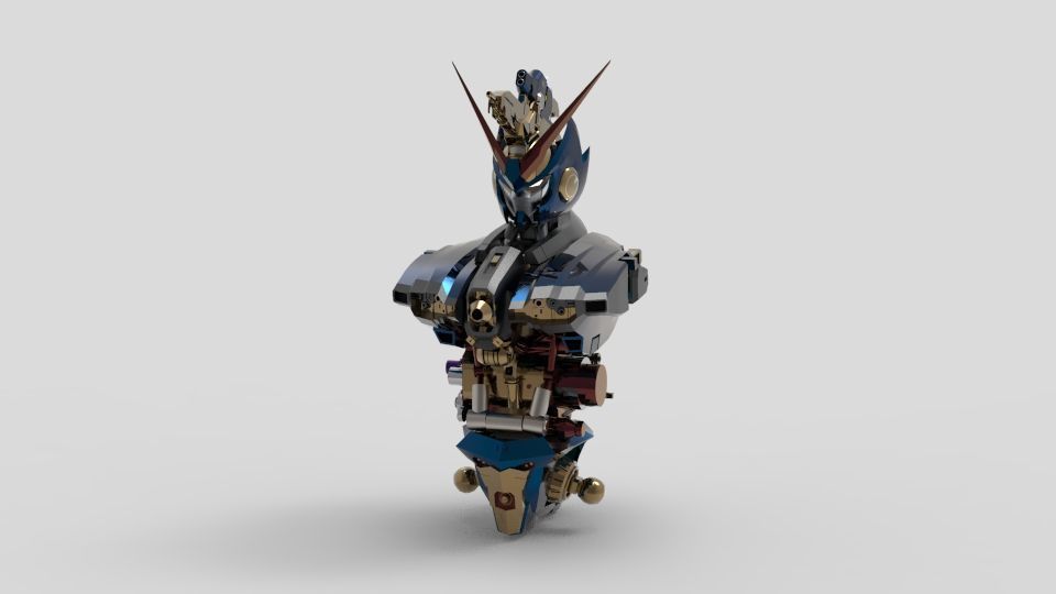 Dark Egnies Bust 3D model_19