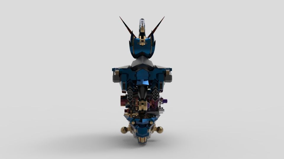 Dark Egnies Bust 3D model_10