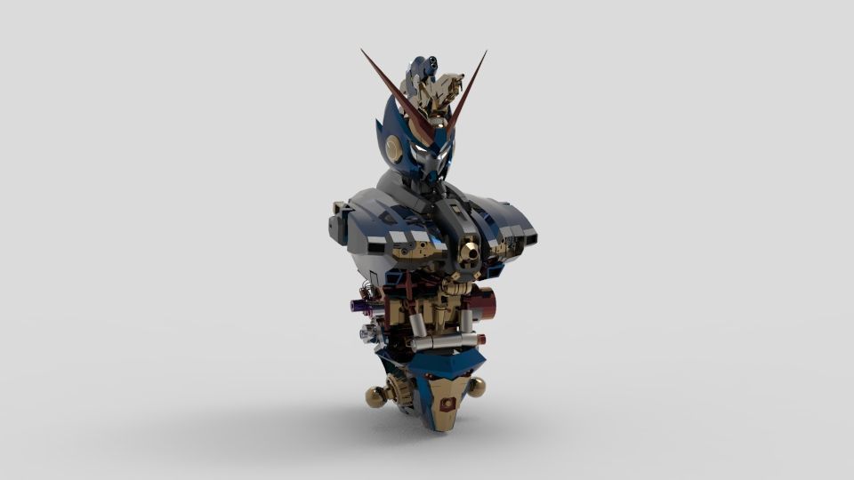 Dark Egnies Bust 3D model_17