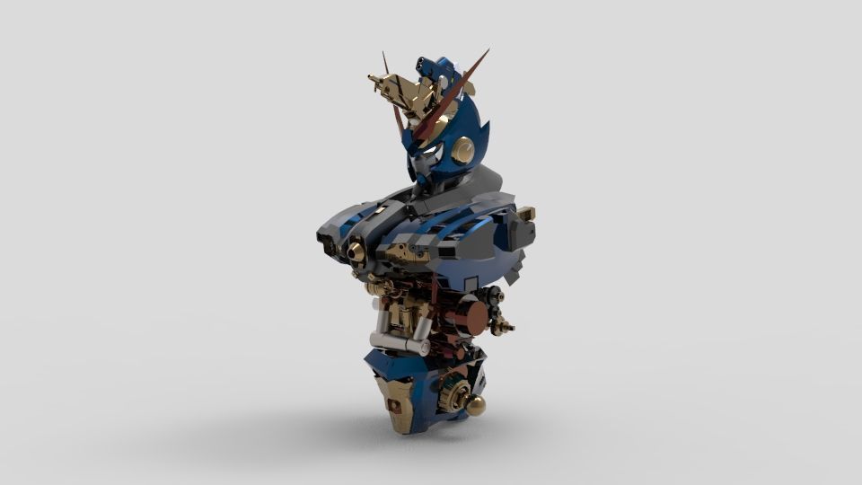 Dark Egnies Bust 3D model_20