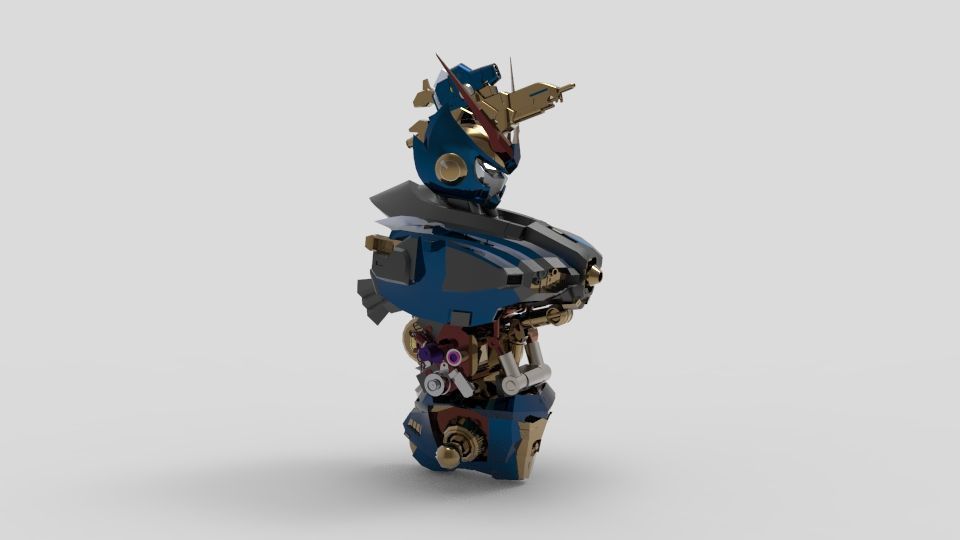 Dark Egnies Bust 3D model_15