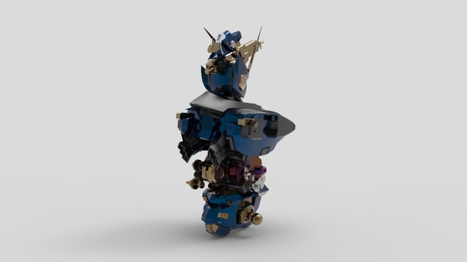 Dark Egnies Bust 3D model_12