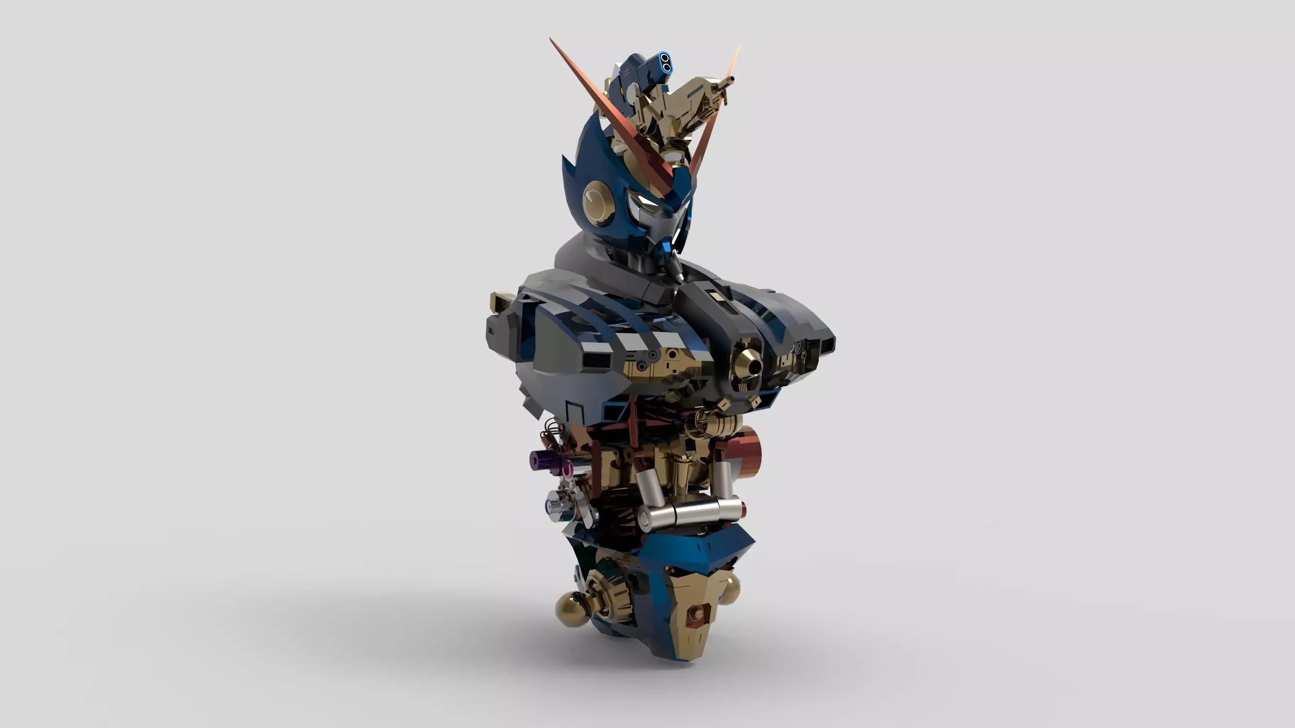 Dark Egnies Bust 3D model_0