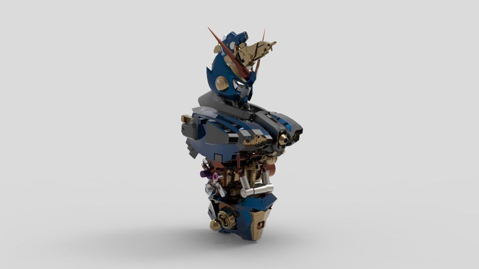 Dark Egnies Bust 3D model_16