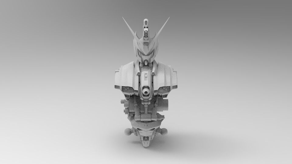 Dark Egnies Bust 3D model_50