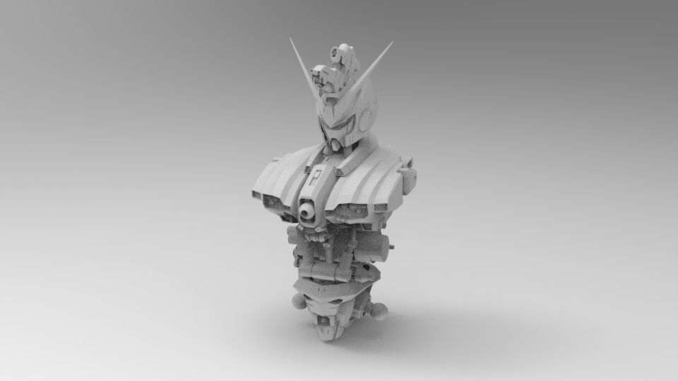 Dark Egnies Bust 3D model_51