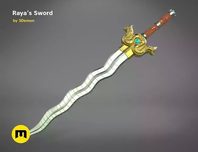 Raya Sword 3D print model