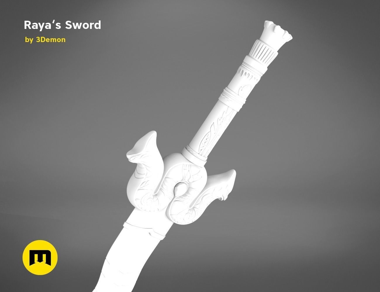 Raya Sword 3D print model_10