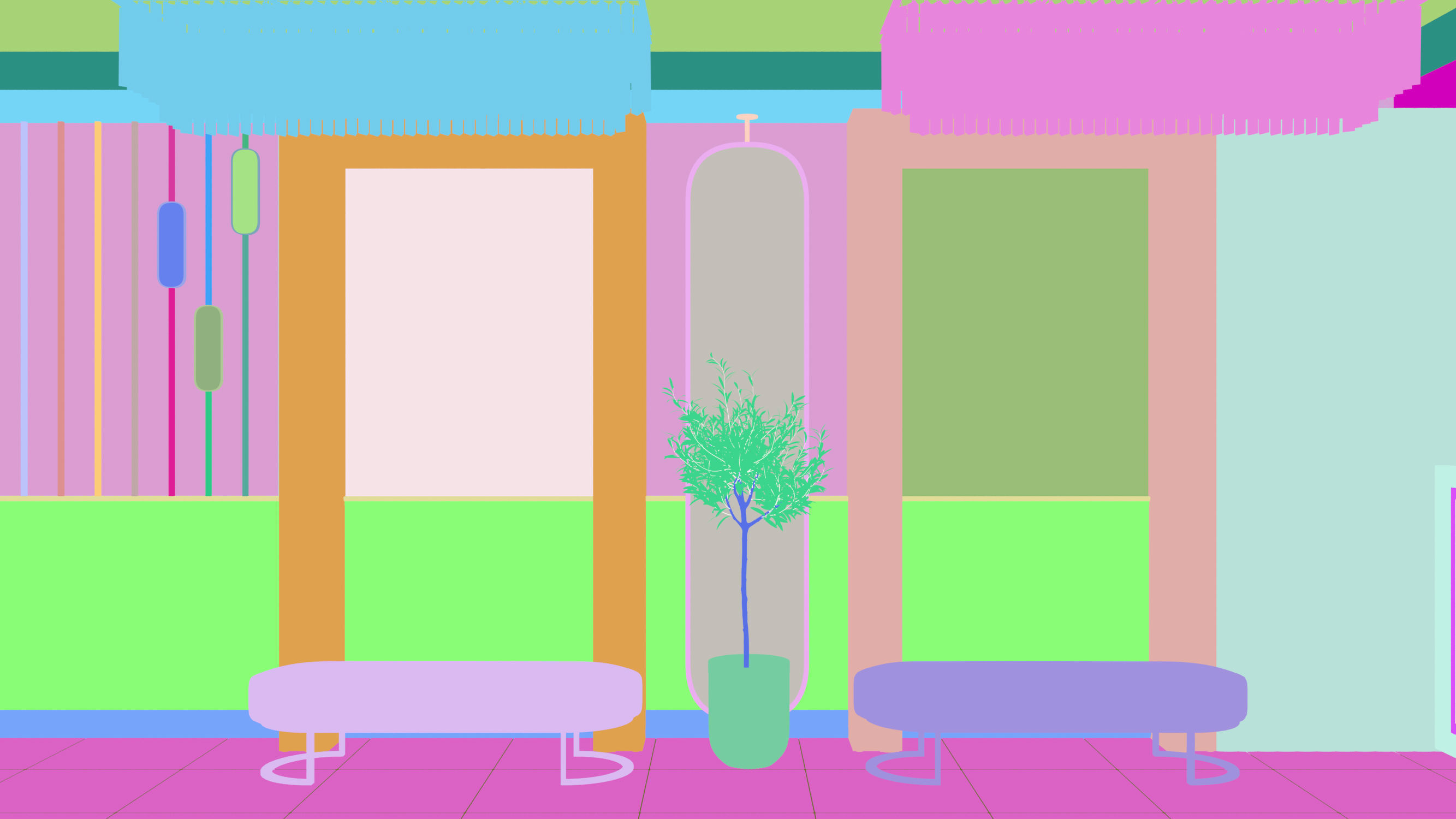 Jewelry Store Design 3D model_5