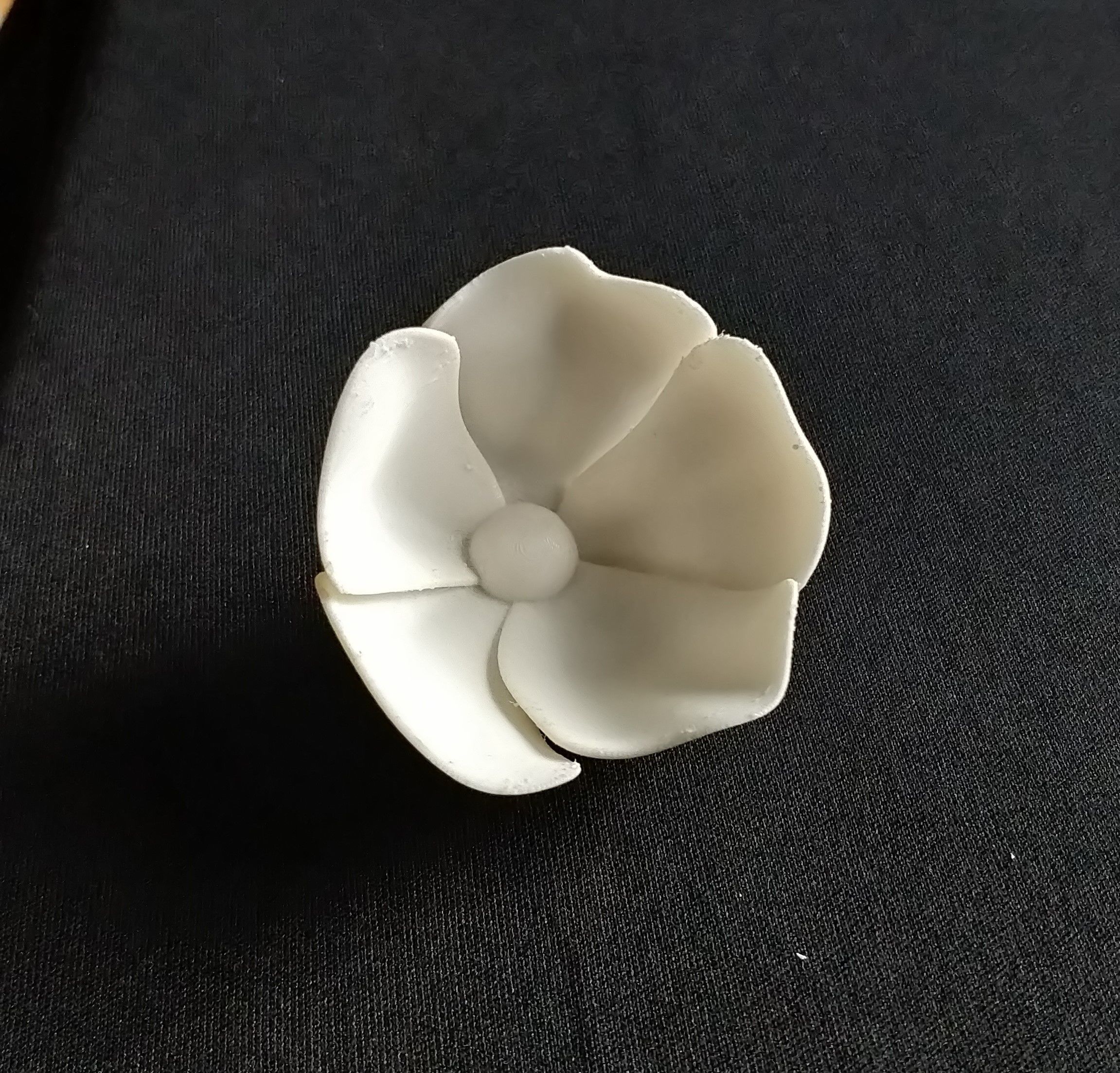 Dog-rose blossom 3D print model_1
