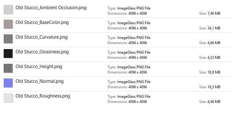 Old Stucco PBR Texture Texture_18